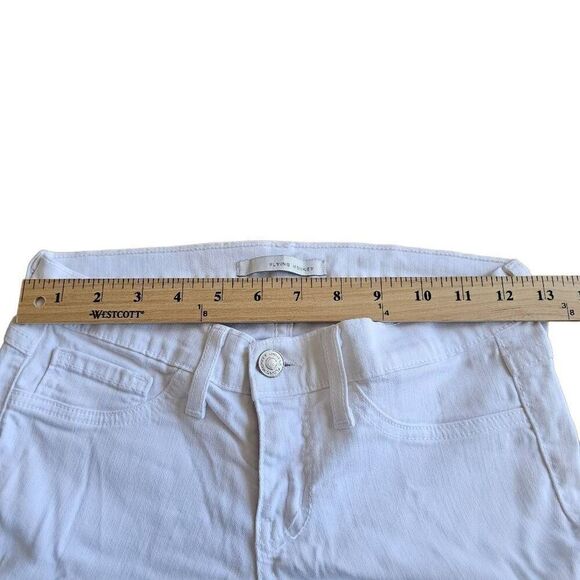 Flying monkey womens Sz 25 white skinny jeans - Picture 4 of 9